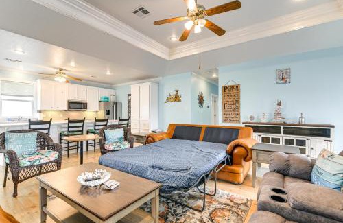 Port Bolivar Casa | Crystal Beach Home with Deck and Ocean Views!