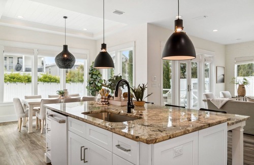 Villages of Crystal Beach Casa | Crystal Tide with Private Pool, Low Speed Vehicle, and Designer Furniture