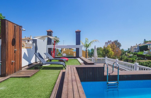 Monte Sancha Villa | Cubo's Gibralfaro House Center / piscina privada / aire acondicionado