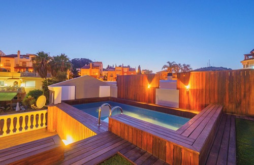 Monte Sancha Villa | Cubo's Gibralfaro House Center / piscina privada / aire acondicionado