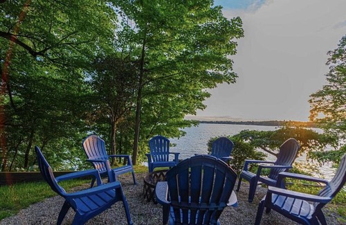 Culver Casa | Culver/ Lake Maxinkuckee East Shore family home, Beautiful sunset views!