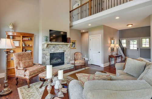 Toccoa Casa | Currahee Club Home: Lake Access & Golf Course View