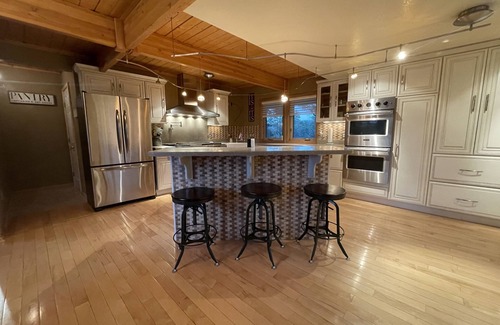 Fort Garland Casa | Custom 4000 sq foot three story Chalet in amazing Private Park.