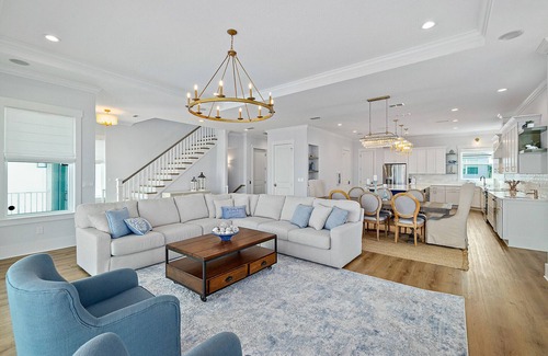 Flagler Beach Casa | Custom Oceanfront Home-putting green, walk to beach/restaurants/entertainment