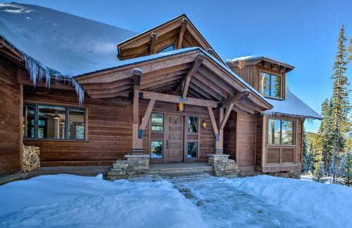 Big Sky Casa | Custom Ski-InandOut Chalet with Hot Tub and Wet Bars!