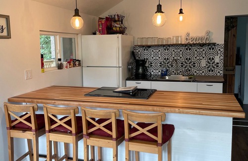 Spirit Lake Cabaña | Cute 2/2 Cottage for rent across from the lake
