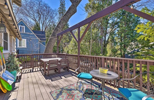 Cedar Glen Cabaña | Cute Cabin + Deck < 2 Mi to Lake Arrowhead Village