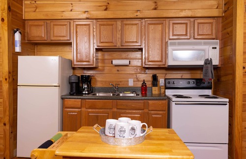 Bryson City Cabina | Cute cabin in quiet resort! Fireplace, gym, game room, 10 minutes to Bryson City