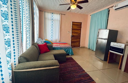 Puerto Carrillo Condominio | Cute studio, GREAT location, beautiful pool, close to beach! AC+