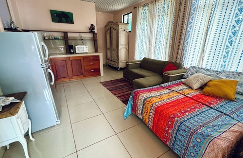 Puerto Carrillo Condominio | Cute studio, GREAT location, beautiful pool, close to beach! AC+