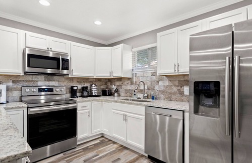Leon Valley Casa | CYC Eclectic Back House with BBQ Gazebo