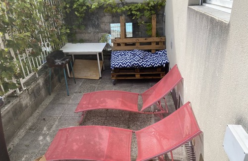 Sevran Apartamento | Dépendance Privée Avec Terrasse