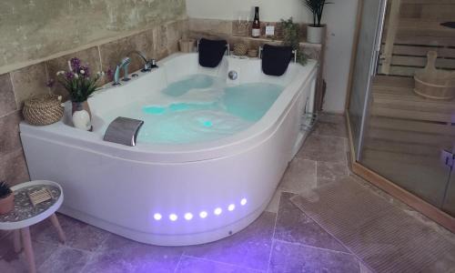 Les Roches-l'Eveque Casa | Détente au bord du Loir - Spa Sauna - Gîte 3