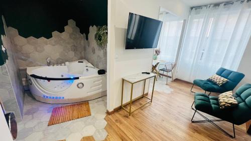 Jean Moulin - Marius Berliet Apartamento | Détente, Spa et Parking privé