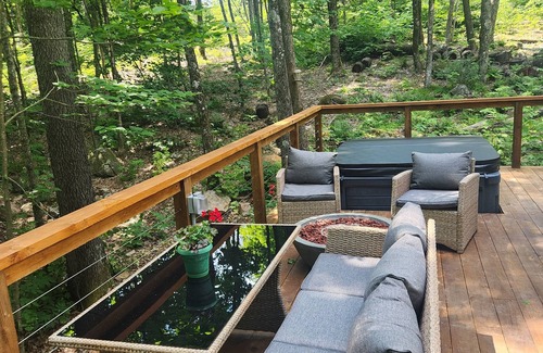 Brownsburg-Chatham Chalet De Esquí | Dôme Le Montagnard (spa-arcade-sauna)
