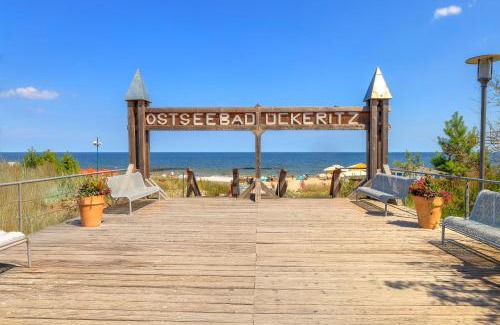 Ueckeritz Apartamento | Dünenhaus Ückeritz UnserUsedomDe FeWo ca75qm mit privater Sauna und Kamin Parkplatz direkt am Strand 10I3