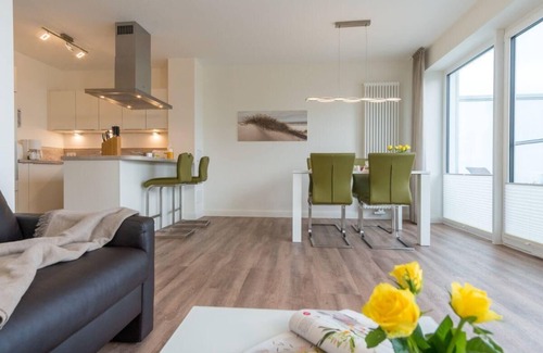 Steinwarder Apartamento | "Dünenpark Heiligenhafen", Haus "Dünengras", Wohnung "Meeresrauschen im Dünengras", Nr. 13b