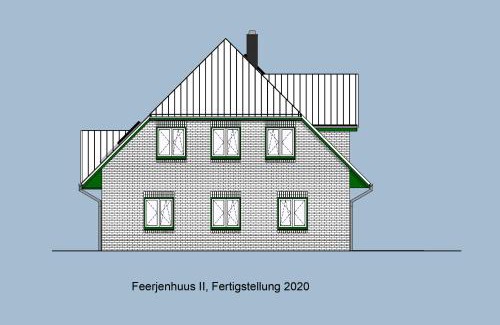 Vollerwiek Apartamento | Dünentraum, Ferienwohnung für 4 Personen - Erwachsene oder Kinder - in DE FEERJENHUSEN am Haubarg von Vollerwiek, Fertigstellung April 2020