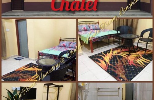 Kuala Teriang Chalet De Esquí | D,Reena homestay & chalet