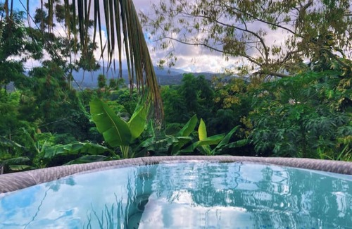Mata de Platano Apartamento | #D Tropical Rainforest Retreat Ocean View w/hottub