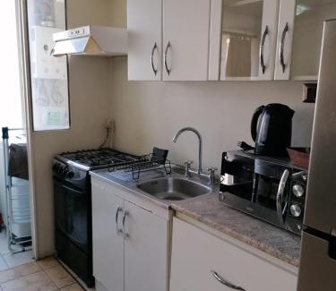 Arica Apartamento | D12-E15 Amoblado y equipado a pasos de la playa Arica