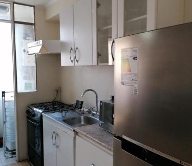 Arica Apartamento | D12-E15 Amoblado y equipado a pasos de la playa Arica