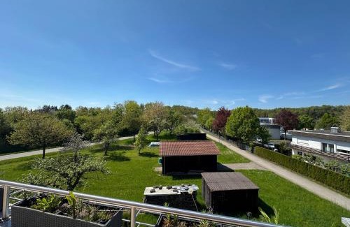 Schoenaich Apartamento | D2 Luxus-Penthouse mit Dachterrasse - Bis 9 Personen - A81 - Stuttgart - Messe - Daimler - ab 5 Nächte - Business Center und Konferenzraum separat buchbar