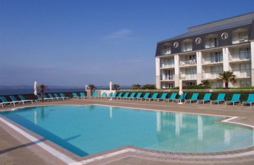 Treboul Apartamento | D4218 - APPT T. 2 RESIDENCIA CON PISCINA DIRECTAMENTE EN LA PLAYA DE TREBOUL