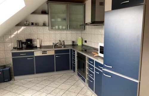 Gersheim Apartamento | Dachgeflüster - apartment/apartment, shower or bath, 1 bedroom