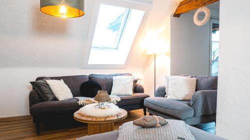 Uehlingen-Birkendorf Apartamento | Dachwohnung mit Ofen und Freisitz