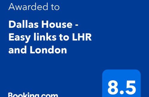 Botwell Casa | Dallas House - Easy links to LHR and London