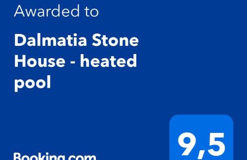 Central Dalmatia Casa | Dalmatia Stone House - heated pool