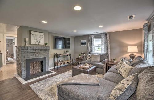 Damascus Casa | Damascus Cottage with Fire Pit - 1 Mi to Trails