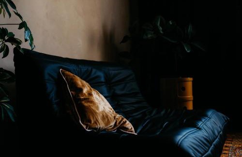 Centrs Apartamento | Dark & Moody Mid Century Apartment