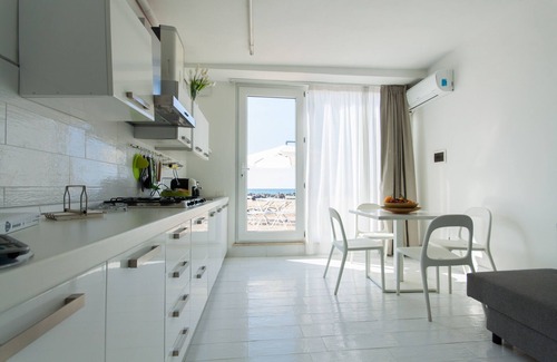 Trappeto Casa | "Darsena", un excelente loft directamente en la playa