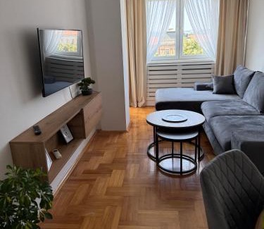 City Center Apartamento | DarViva Apartment Niš, center, private garage parking, river view