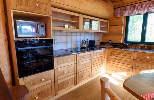 Kaplice Chalet De Esquí | Das neu Gebaute Blockhaus, Befindet Sich in Wunderschöner Landschaft