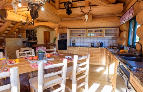 Kaplice Chalet De Esquí | Das neu Gebaute Blockhaus, Befindet Sich in Wunderschöner Landschaft