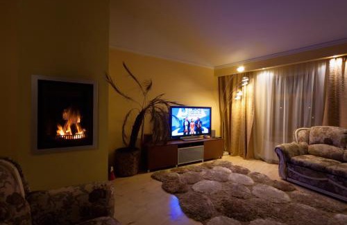 Maskavas Forstate Apartamento | Daugava rrlux Penthouse with fireplace and free parking