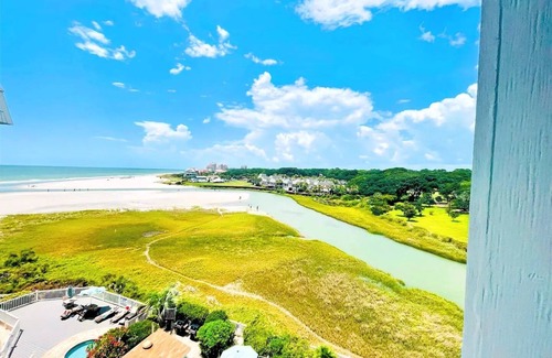 The Dunes Condominio | Davis Dunes 2BR Beachfront on Shore Drive w/ Stunning Views, Pools & Golf!