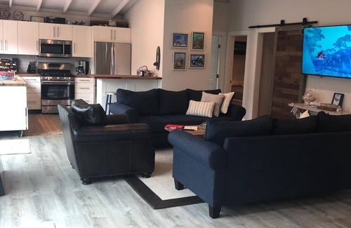 Davis Park Casa | Davis Park, Fire Island. Bay/sunset views. Updated 4 bed/2 bath house w A/C