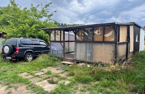 Tarnewitz Cabina | DDR Datscha Aussen... Chill-zone Innen