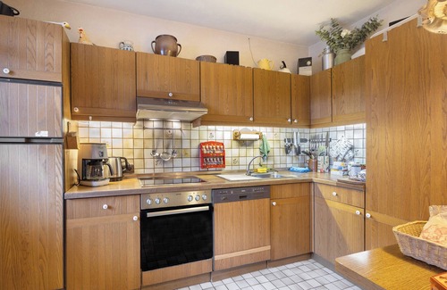Bad Berneck im Fichtelgebirge Apartamento | Apartamento 'Sankt Hubertus' con terraza privada, balcón y Wi-Fi