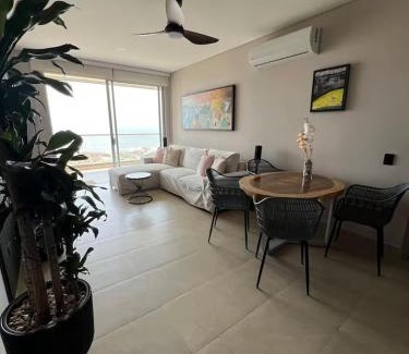 Puerto Colombia Apartamento | De Luxe acogedor con vistas al Mar y Atardeceres