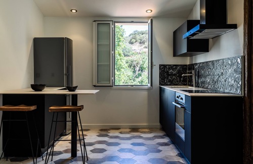 Corbara Apartamento | Apartamento-Luna de miel-Baño en la habitacion-Vista al Jardín-Dea
