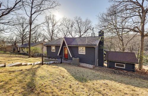 Jay Casa | Deck, Fire Pit and Grill Lakefront Oklahoma Abode