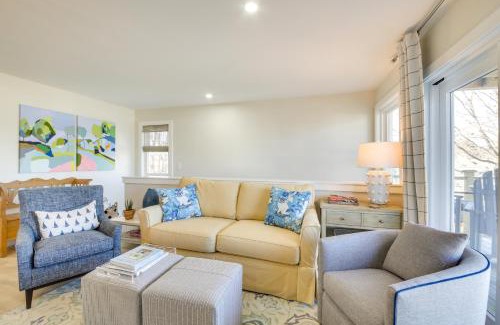 East Boothbay Casa | Deck with Water Views Quiet East Boothbay Retreat!
