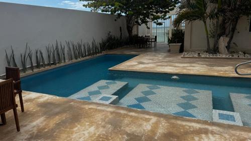 Chelem Apartamento | Deco Beach Villa 1 Beachfront