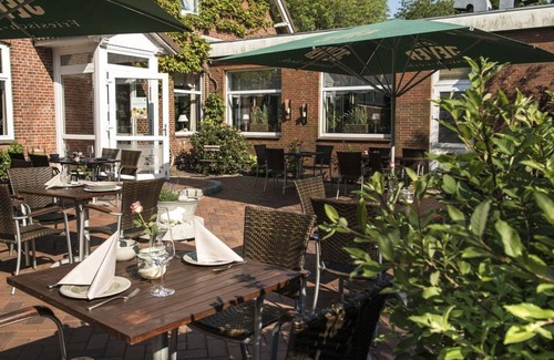 Westerhever Casa | Deichblick mit Terrasse - Kirchspielkrug Westerhever