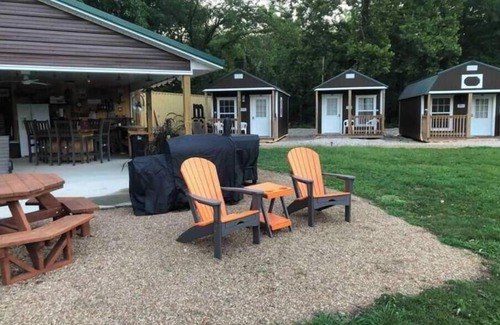 Tuscumbia Cabina | “Delbert” one of the 5 Tiny Cabins on the Osage River